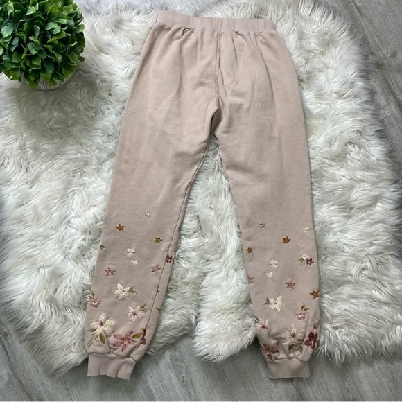 Driftwood‎ Bohemia Floral Embroidered Jogger Sweatpants - Picture 5 of 7